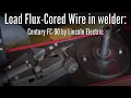 Load Flux-Cored Wire in welder Century FC-90 Lincoln Electric