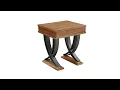 Powell Furniture Martin Duncan Side Table - The Classy Home