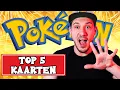 MIJN TOP 5 POKEMON KAARTEN VAN 2021