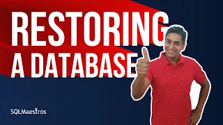 How To Restore a Database in SQL Server by Satya Ramesh