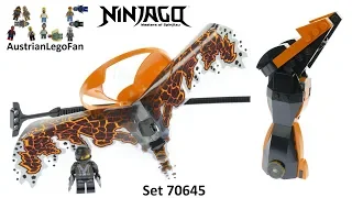 Lego Ninjago 70645 Cole - Dragon Master - Lego Speed Build Review