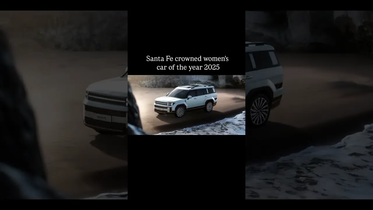 Hyundai Santa Fe Wins Women’s Car of the Year 2025!