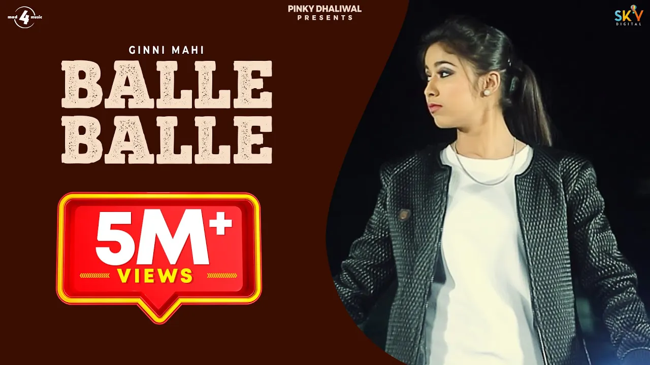 BALLE BALLE (Full Video) || GINNI MAHI || Latest Punjabi Songs 2017 || MAD 4 MUSIC