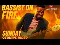 Download Lagu Bassist On Fire During Sunday Service | Lagos Bfingerz