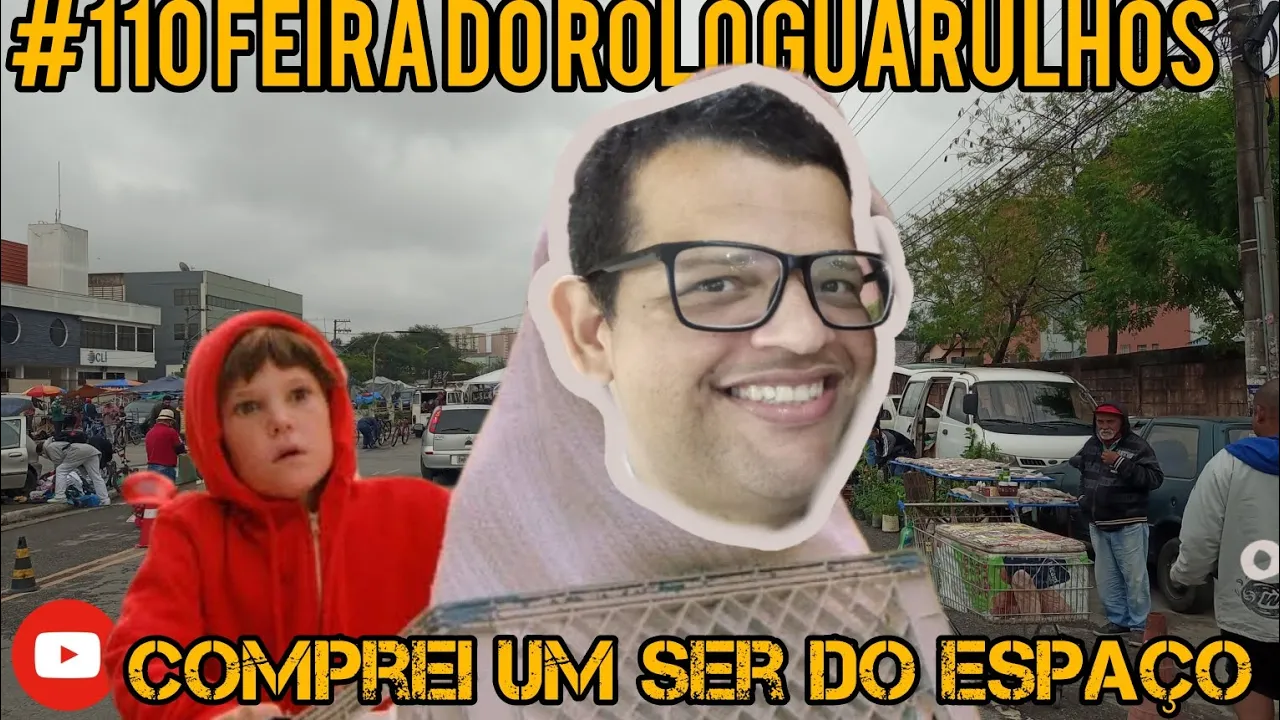 #110 Feira do Rolo Guarulhos Caçada Gamer Comprei um Ser do Espaço