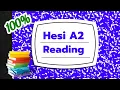 HESI A2 Reading Review 2 0