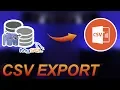 PHP Tutorial Export MySQL Data To CSV File