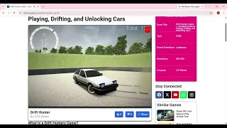 Drift Hunters Game - Complete Guide to Playing Drifting and Unlocking Cars Click Vibe Game Goo