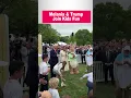 Trump Melania at Easter Egg Roll