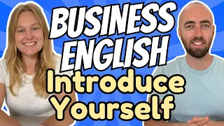 Business English For Networking Events How To Introduce Yourself At Work Meet People In English 