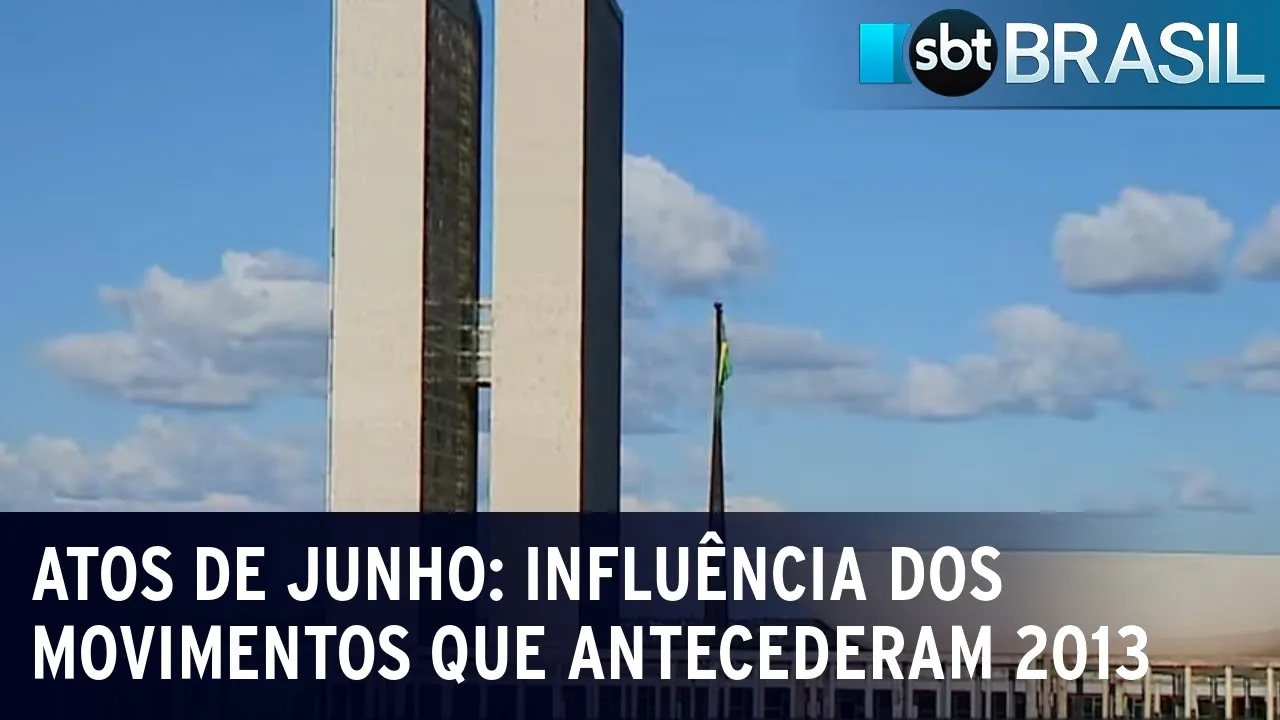 Atos de junho: influência dos movimentos que antecederam 2013 | SBT Brasil (22/06/23)