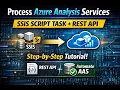 End-to-End Tutorial Automate Azure Analysis Services Processing via SSIS REST API