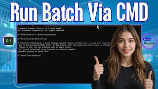 How To Run The Batch File In CMD Simple Steps