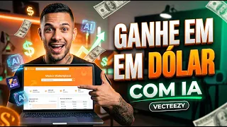 How to EARN IN DOLLARS with AI on Vecteezy Passive Income for Designers in 2026