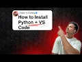 Python VS Code Setup in 60 Seconds Beginner Friendly