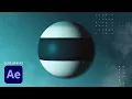 Blue Sphere Animation - No Plugins After Effects Tutorial
