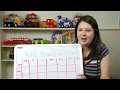 Making a Potty Training Reward Chart