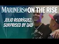 Julio Rodriguez Surprised by Dad at 2021 Futures Game