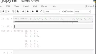 Introduction to Numpy Arrays Part 2