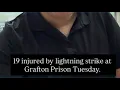 19 people injured inside Ohio prison when lighting struck Tuesday