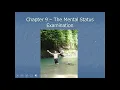 Chapter 9 The Mental Status Examination