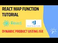 Product Listing with React JSX Map Function
