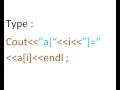 Array Program C Using For Loop Computer programming code blocks