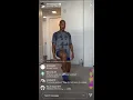 David Goggins workout - IG live home workout