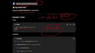 event preventDefault in javascripte
