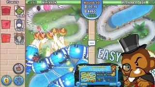 How to beat Professor Evil challenge. (BLOONS TD BATTLES)