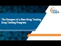 The Dangers of Non-Drug Testing Drug Testing Program - Day with DISA 2023