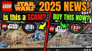 PRICES REVEALED! 2025 LEGO Star Wars Combo Packs NEWS! Should You Actually Buy? (66804 & 66808)