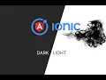 ionic theme switcher - mode