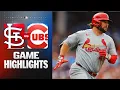 Cardinals vs Cubs Game Highlights 26 MLB Highlights