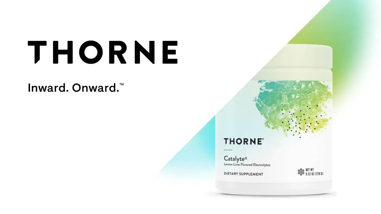 Thorne — Thorne Catalyte — Electrolyte Complex (YouTube video ad)