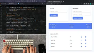 ASMR Programming - Coding a Budget App