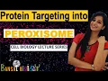 Protein Targeting into Peroxisome organelle Cell Biology Lecture series