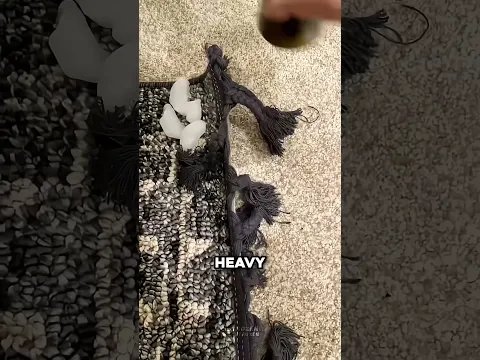 Ice Cubes Can Flatten Your Carpet 😮