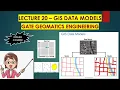 Lecture 20 - GIS DATA MODELS GATE GEOMATICS ENGINEERING TUTORIAL