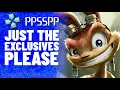 PPSSPP 45 awesome exclusive games on the emulator best of PSP for Android and Windows pc