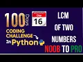 Day 16 100 Days Coding Challenge in Python