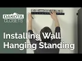 Installing a Dakota Wall Mounted Closet System Step-by-Step Installation Guide