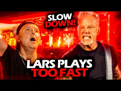 Download MP3 JAMES HETFIELD GETS ANGRY WHEN LARS ULRICH PLAYS TOO FAST LIVE (2024) #METALLICA