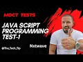 MOCK TESTS JAVASCRIPT PROGRAMMING TEST-1 NXTWAVE CCBP ADVANCE JS PLACEMENT PREPARATION