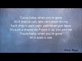 The Script  - Rain Lyrics