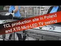 Download Lagu My visit to TCL production site in Poland and X10 Mini-LED TV testing