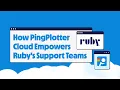How PingPlotter Cloud Empowers Ruby s Support Teams