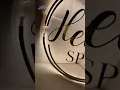 Transform your spa with our sleek acrylic signs