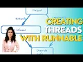 Creating Thread With Runnable Interface in JAVA Multithreading In JAVA Part - V