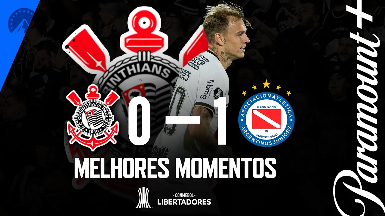 CORINTHIANS 0 x 1 ARGENTINOS JUNIORS - MELHORES MOMENTOS | CONMEBOL LIBERTADORES 2023